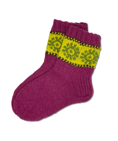 Hand-knitted Wool Socks - Multiple Sizes