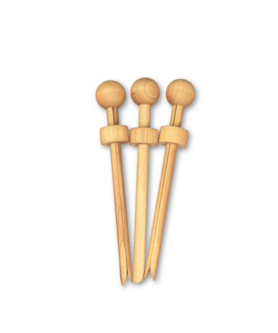 Wooden Bag Sealing Clips 3x
